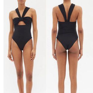 Nensi Dojaka Butterfly Cut-Out One-Piece Swimsuit Sz M